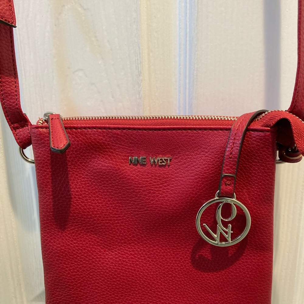 Nine West crossbody bag red
